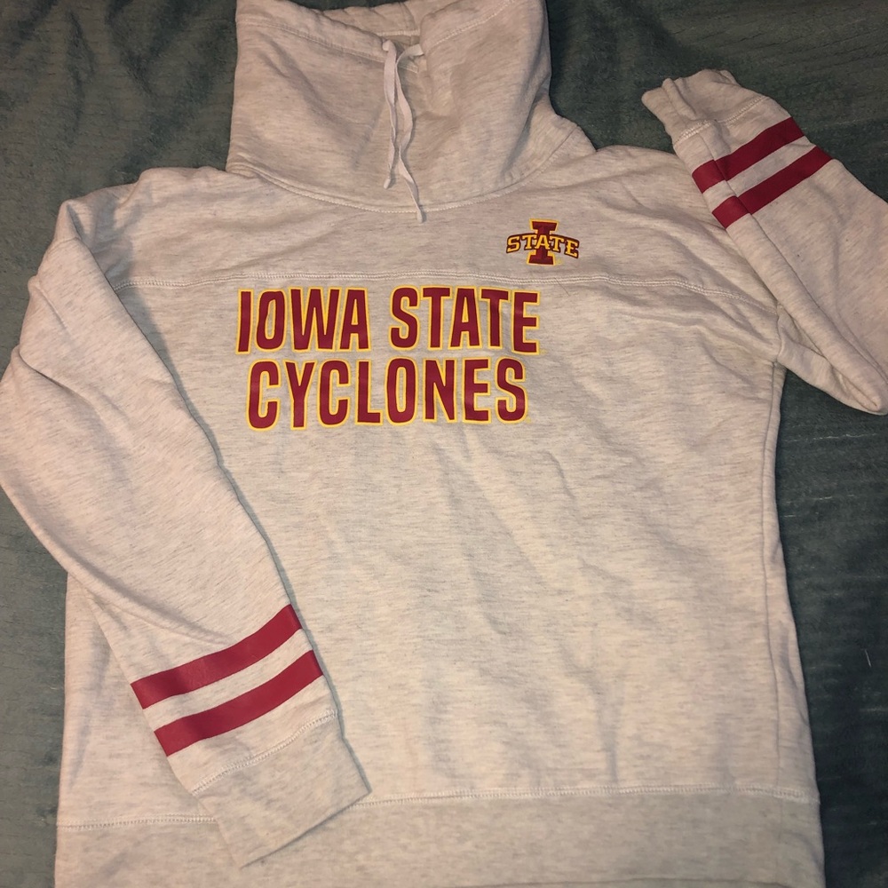 ISU mock neck sweater